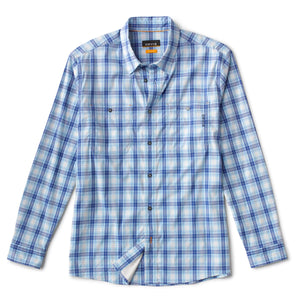 River Guide Plaid Shirt - embroidered with Cross Current - SALE