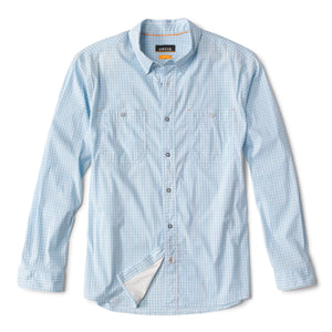 River Guide Plaid Shirt - embroidered with Cross Current - SALE