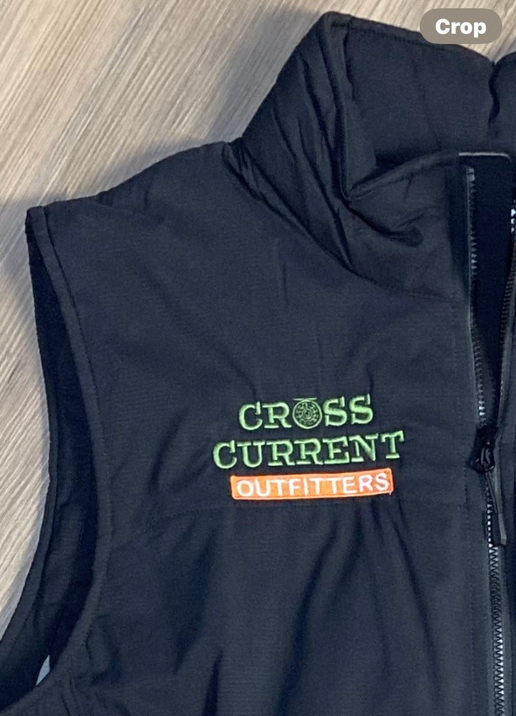 PRO Insulated Vest - embroidered with Cross Current - SALE