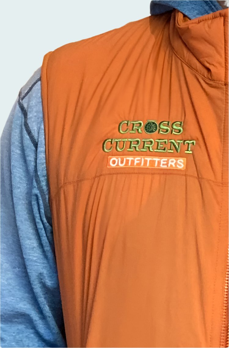 PRO Insulated Vest - embroidered with Cross Current - SALE – Cross