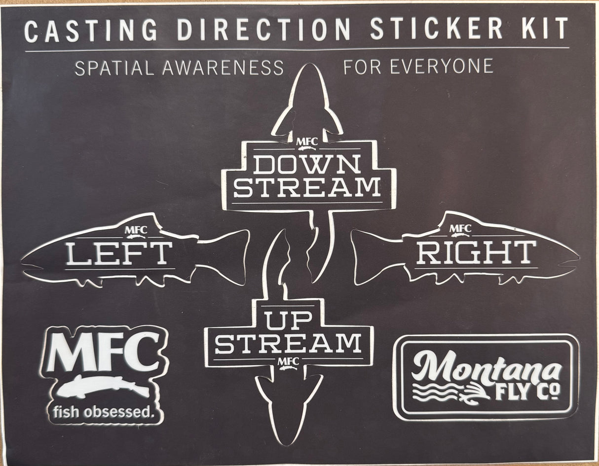 #40 - Sticker - Casting Direction Sticker Kit
