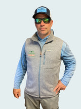 R65™ Sweater Fleece Vest- embroidered with Cross Current