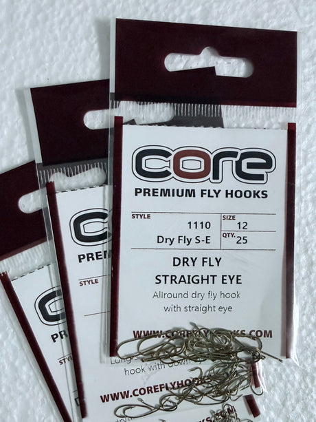 Core C1110 Dry Fly Straight Eye - SALE