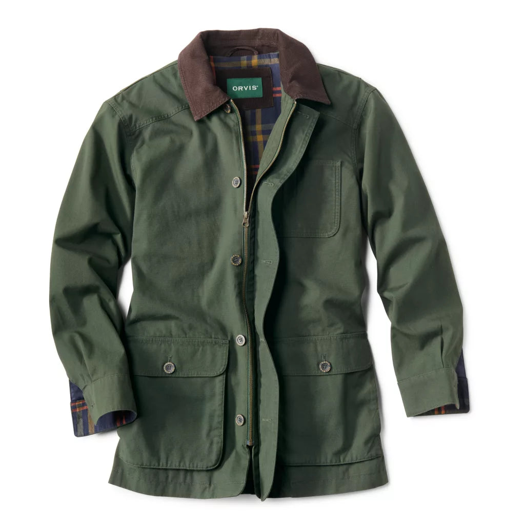 Orvis men's corduroy collar cotton barn jacket best sale