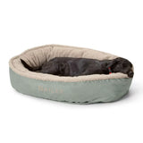 ComfortFill-Eco™ Wraparound Dog Bed with Fleece