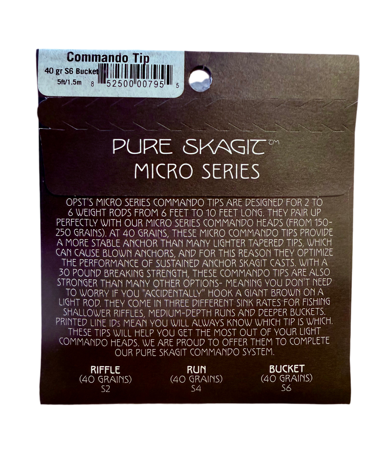 Commando Sink Tip, Bucket Series - SALE