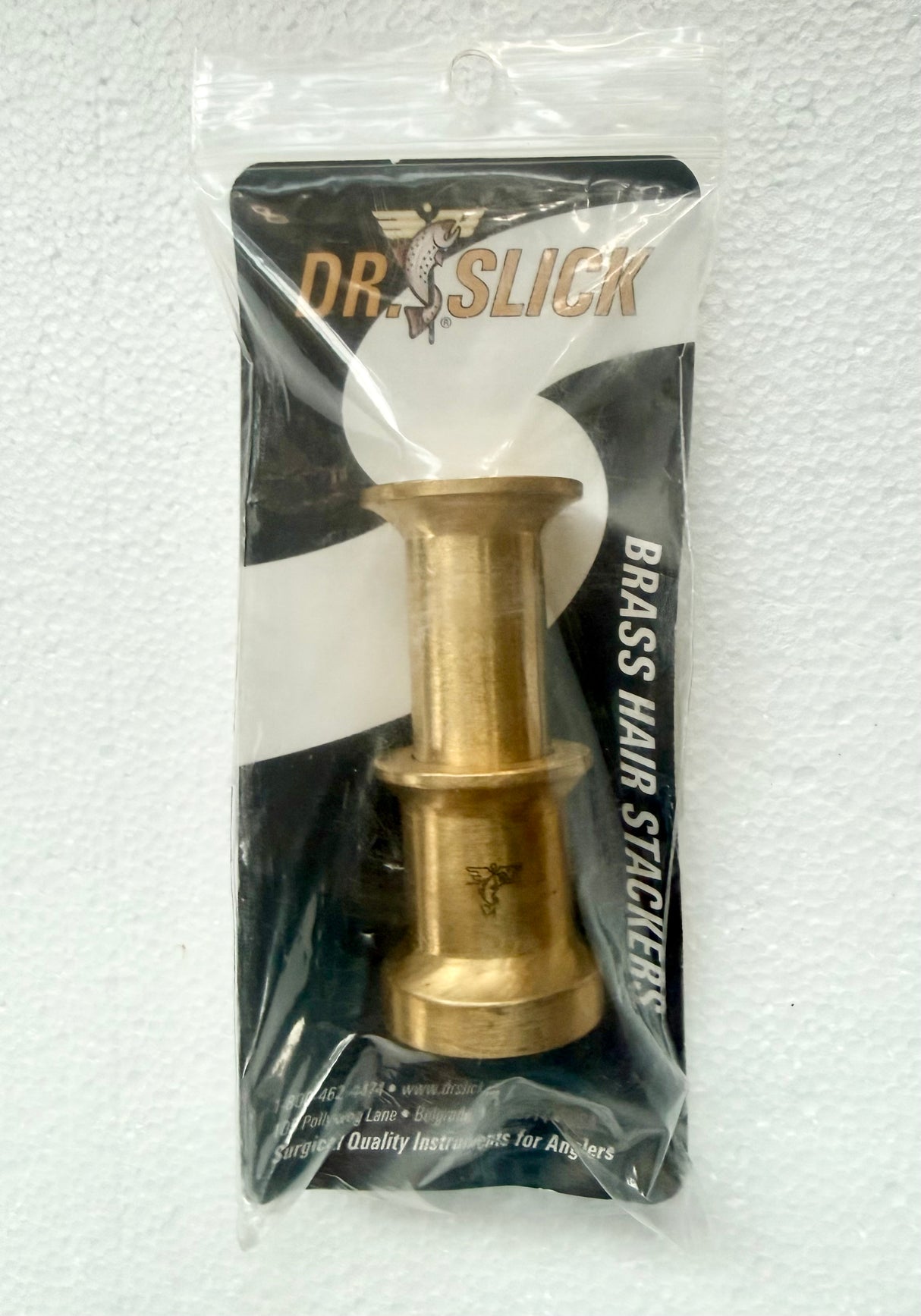 Dr Slick 2-3/4" Brass Hair Stacker