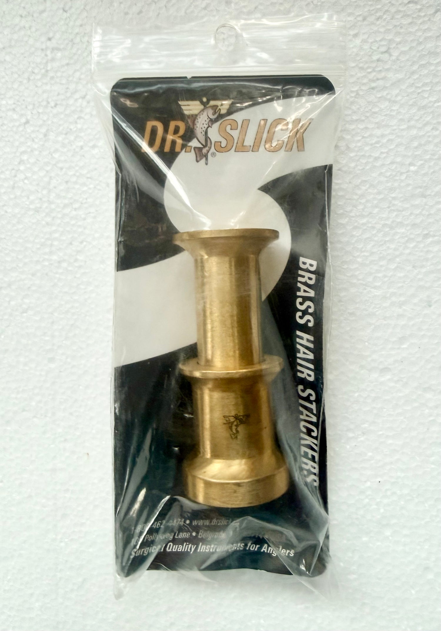 Dr Slick 2-3/4" Brass Hair Stacker