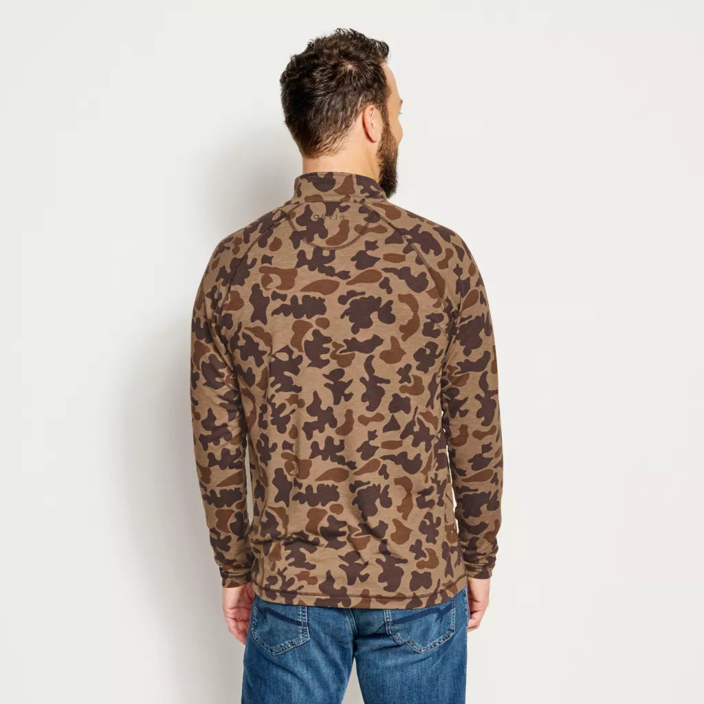 DriCast™ Quarter-Zip Pullover Shirt - Orvis 1971 Camo