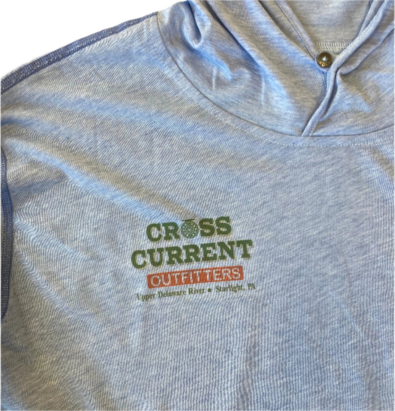 DriRelease Men's Pullover Hoodie - silk screened with Cross Current - SALE