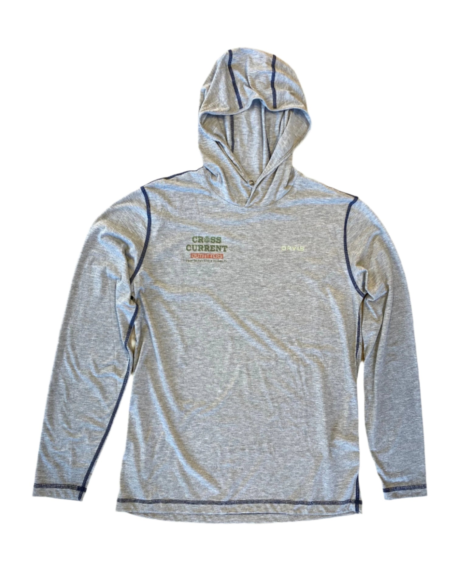 DriRelease Men's Pullover Hoodie - silk screened with Cross Current - SALE