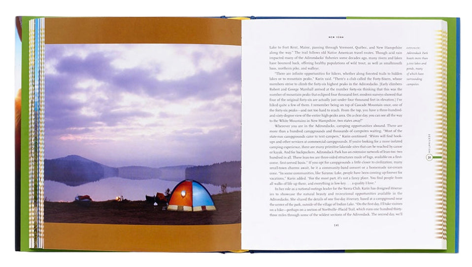 'Fifty Places to Camp Before You Die' by Chris Santella