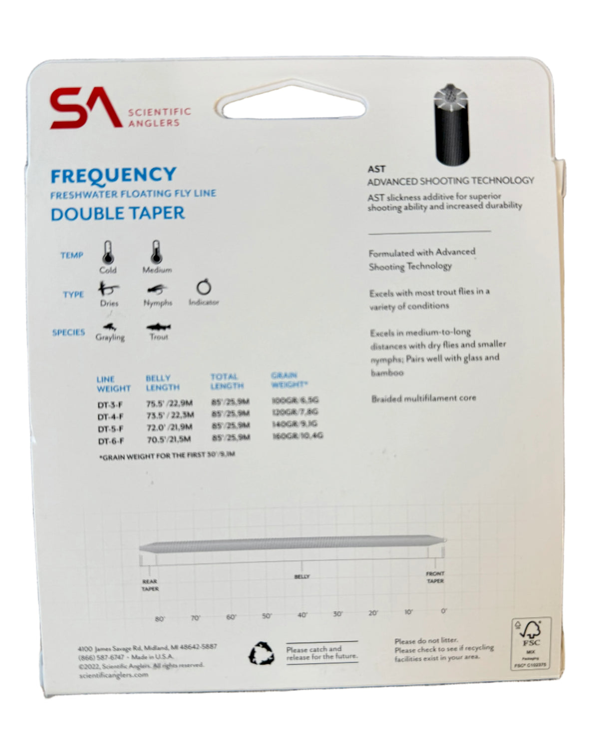 Frequency Double Taper