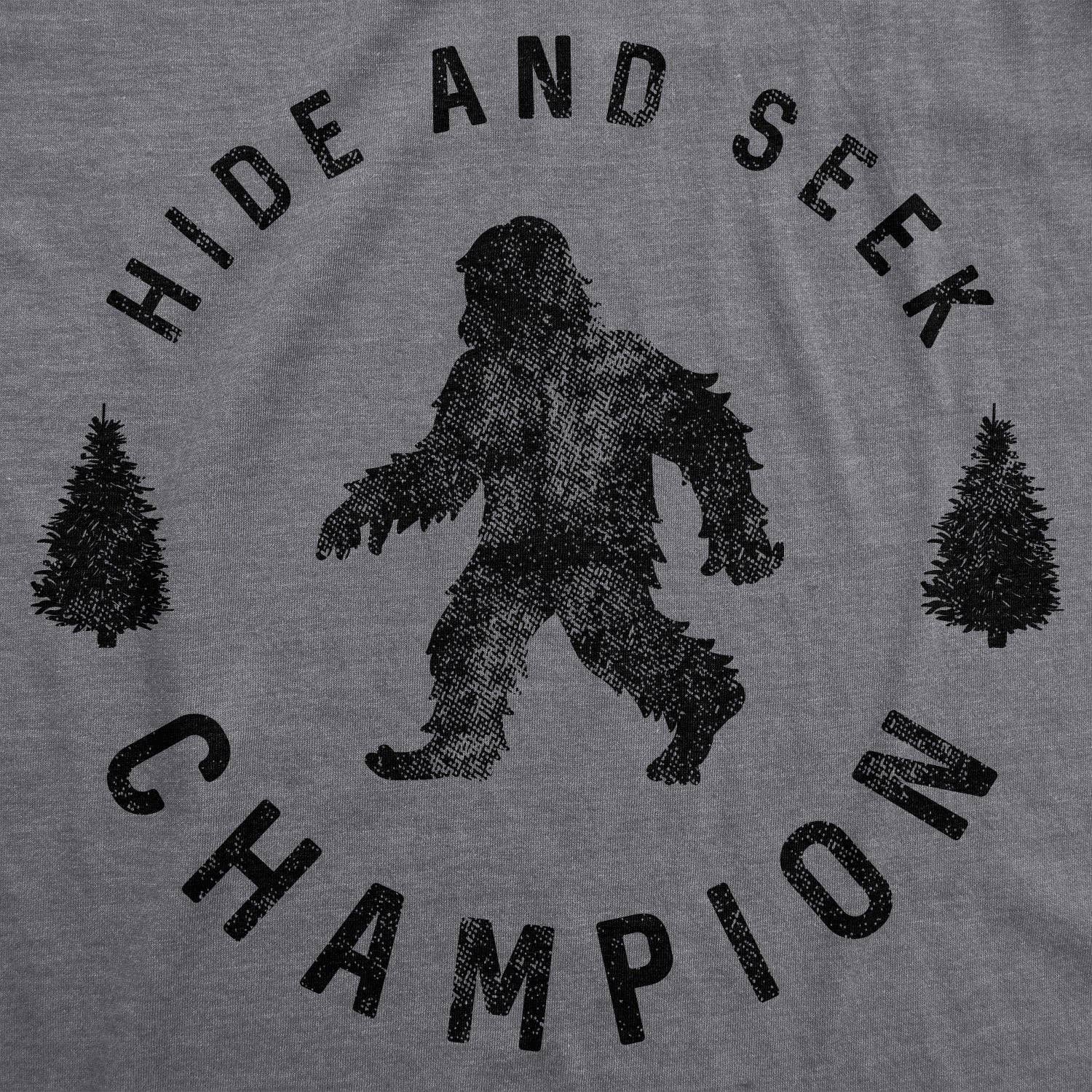 'Hide And Seek Champion' T-shirt