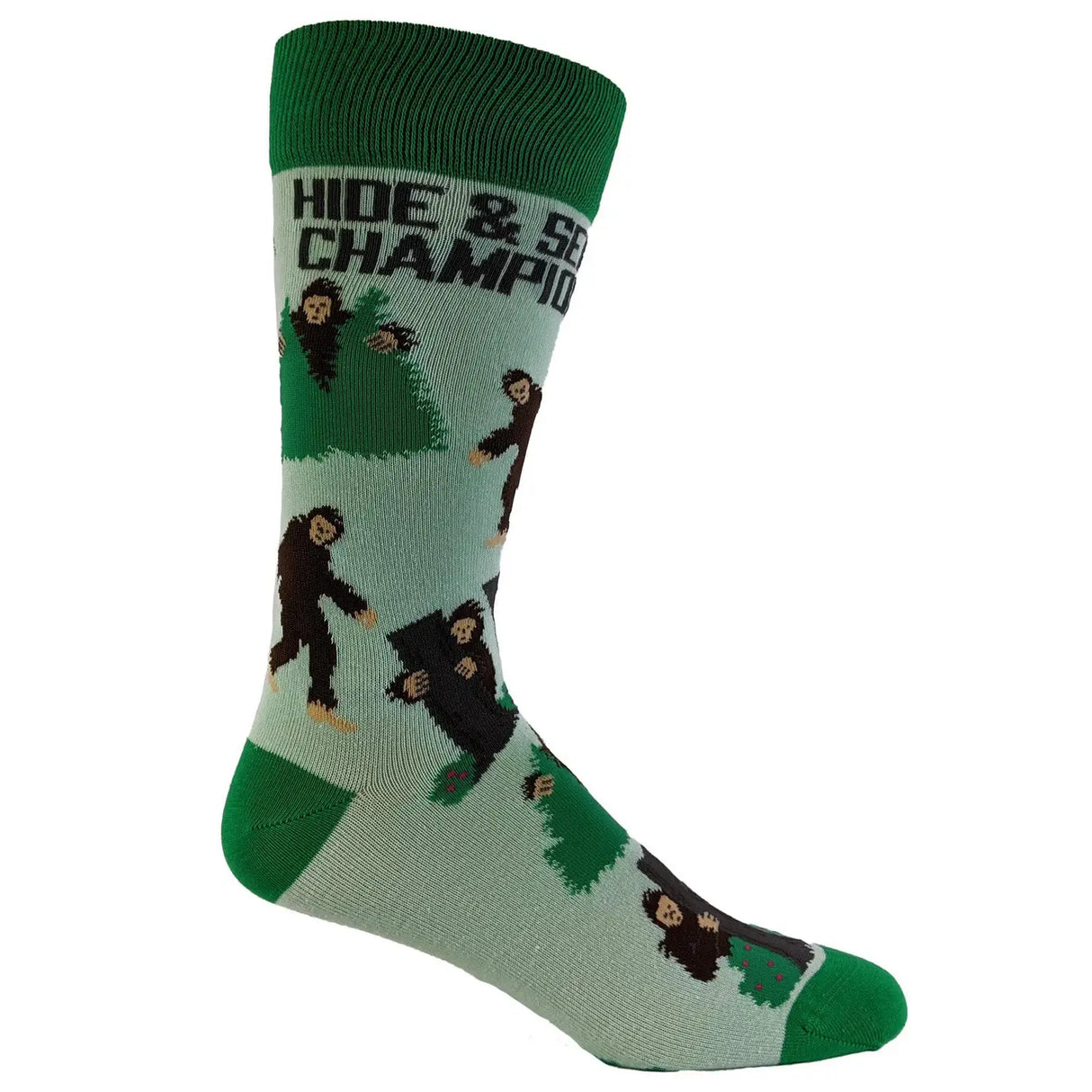"Hide and Seek Champion" - Bigfoot Kids Socks