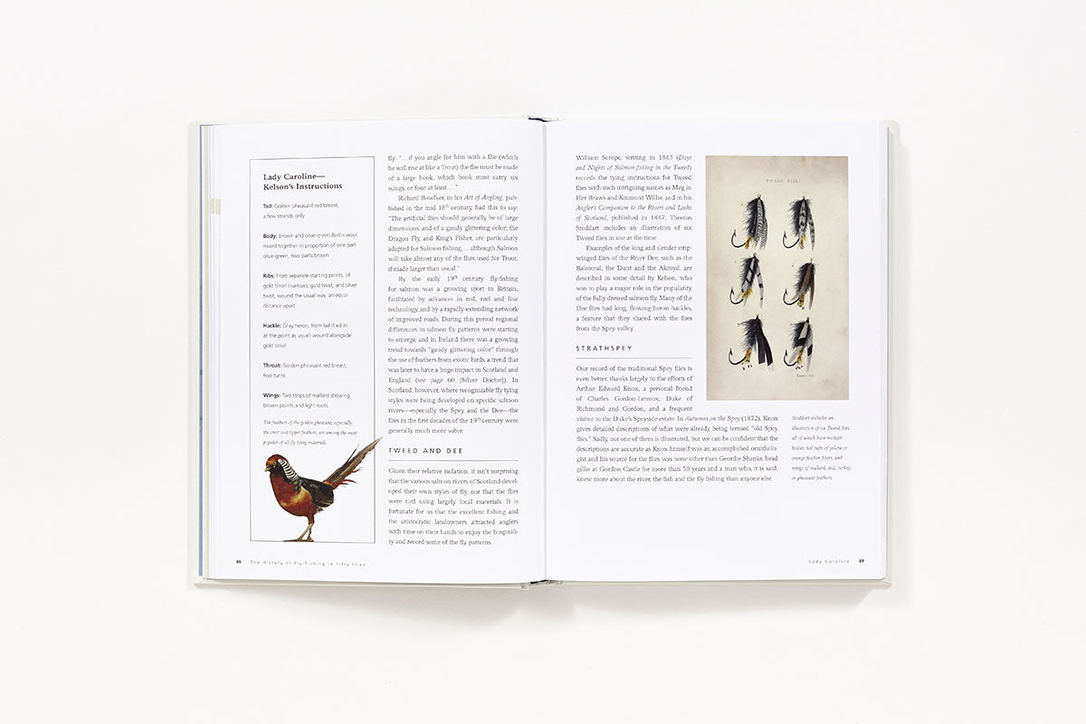'History of Fly-Fishing in Fifty Flies' by Ian Whitelaw