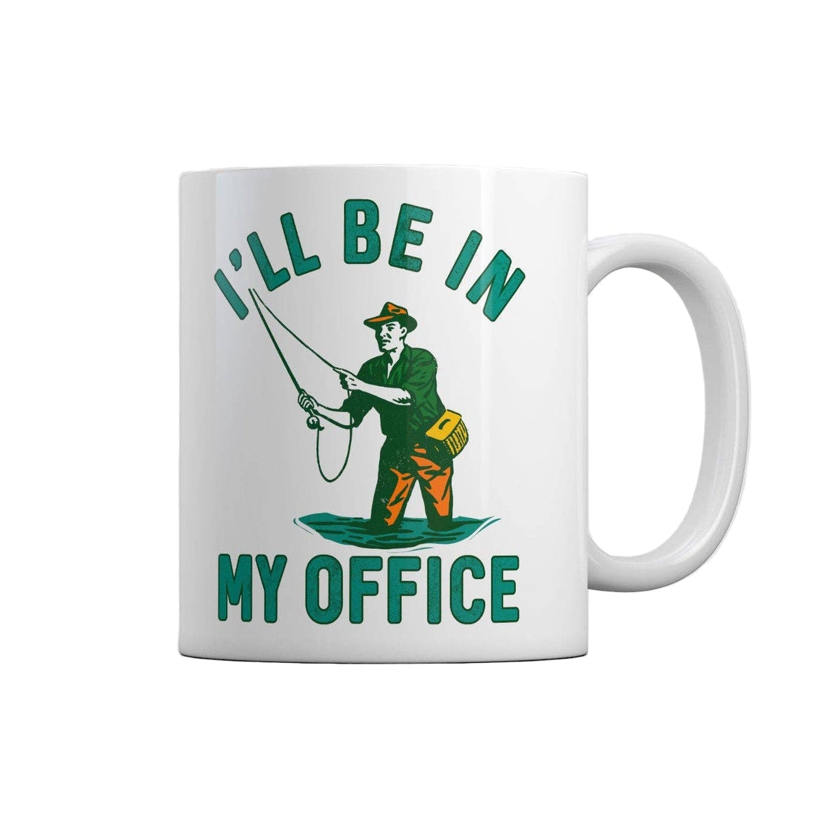 Fishing Mug - 'I'll Be in My Office'