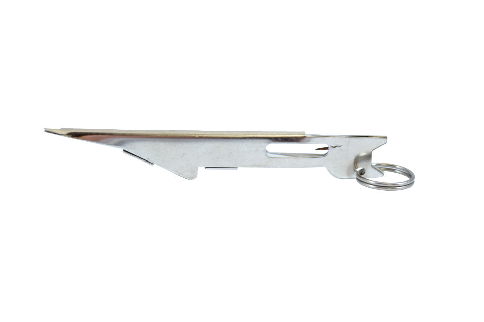 Knot Tyer w/ Split Ring Silver