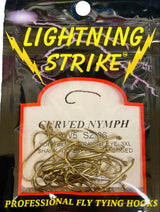 Lightning Strike Hooks - Curved Nymph NW5
