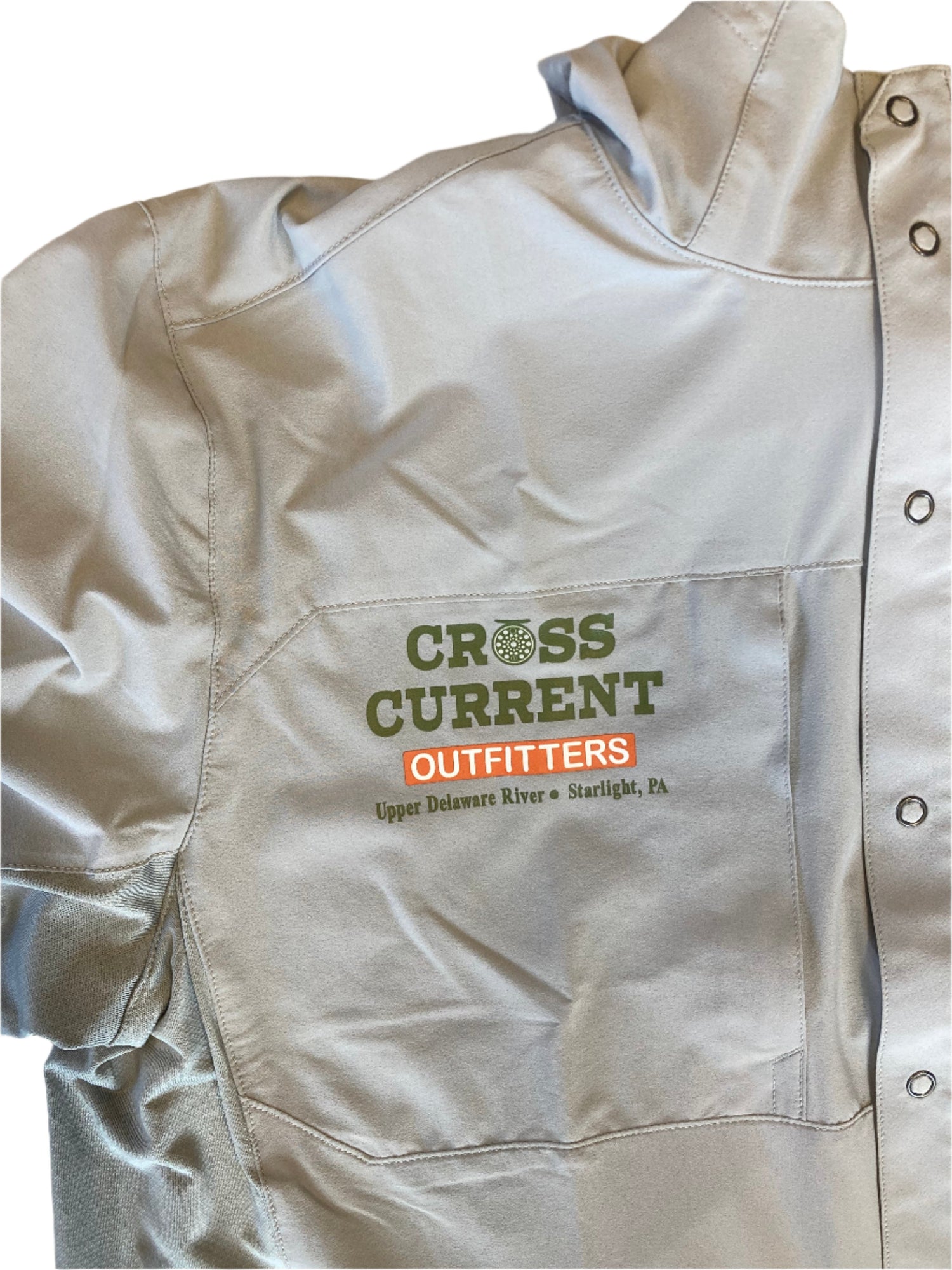 M's Pro Hybrid Hoodie - silk screened with Cross Current