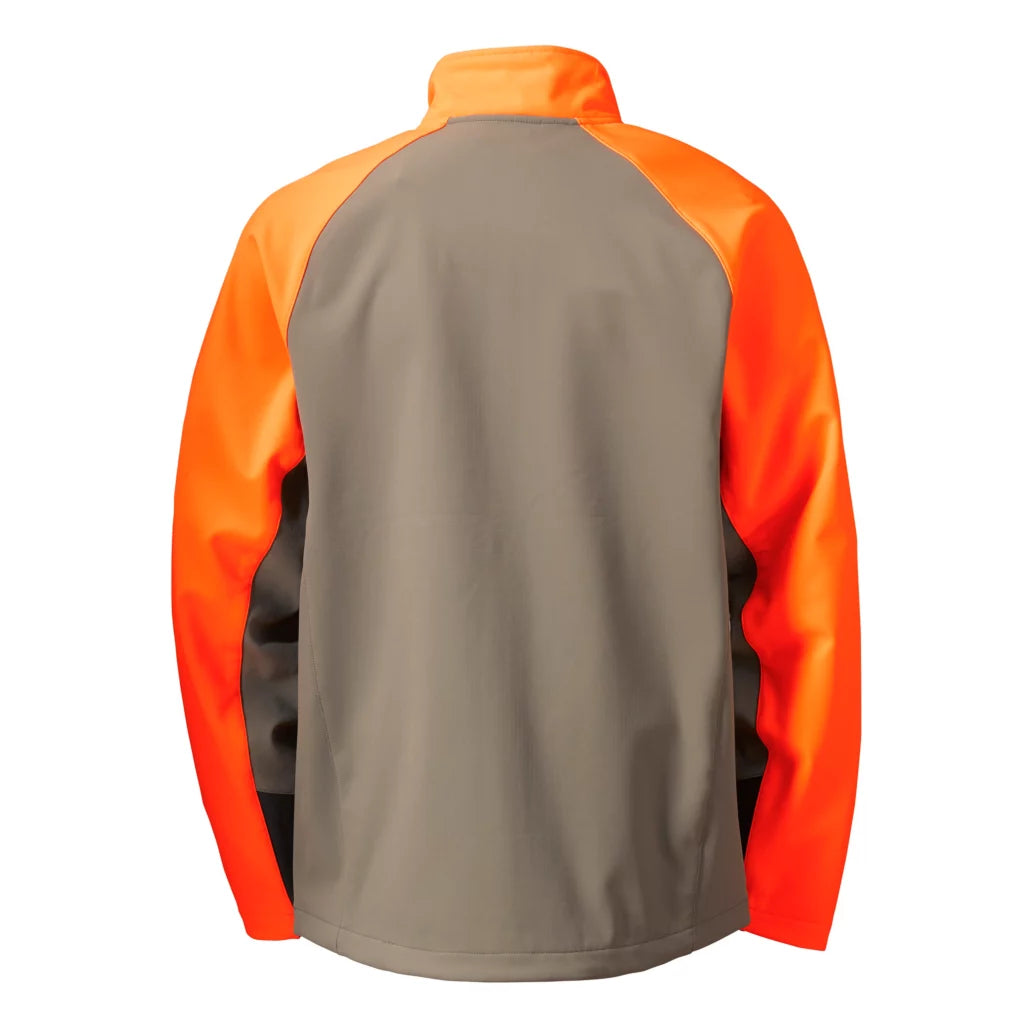 BANDED Upland Soft Shell Pullover Jacket – Blaze And Khaki, Men's Medium Weight