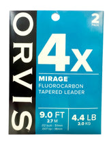 Mirage Trout Leaders 2PK