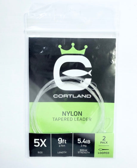 Nylon Tapered Leaders - 2 Pack