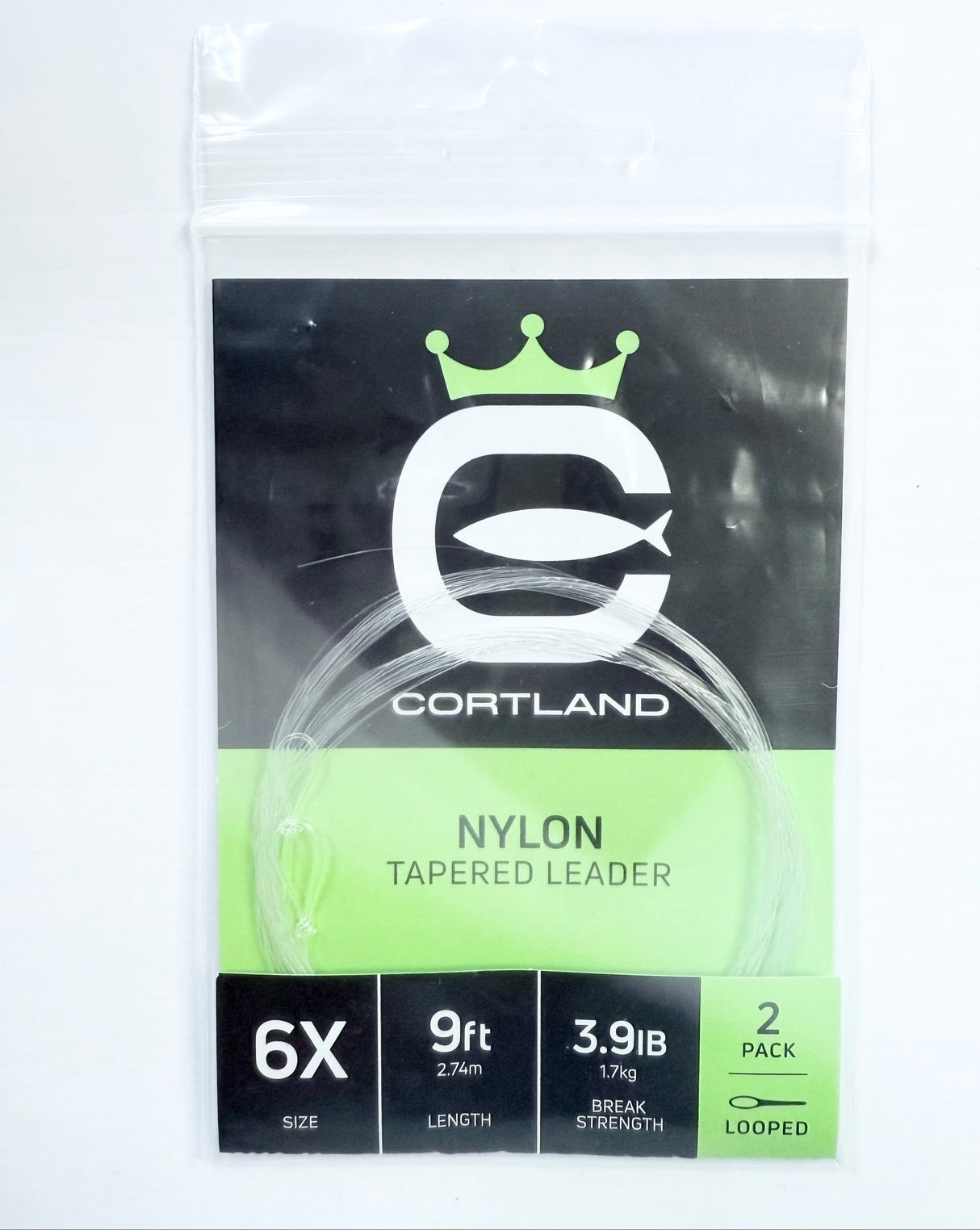 Nylon Tapered Leaders - 2 Pack