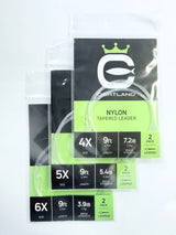 Nylon Tapered Leaders - 2 Pack