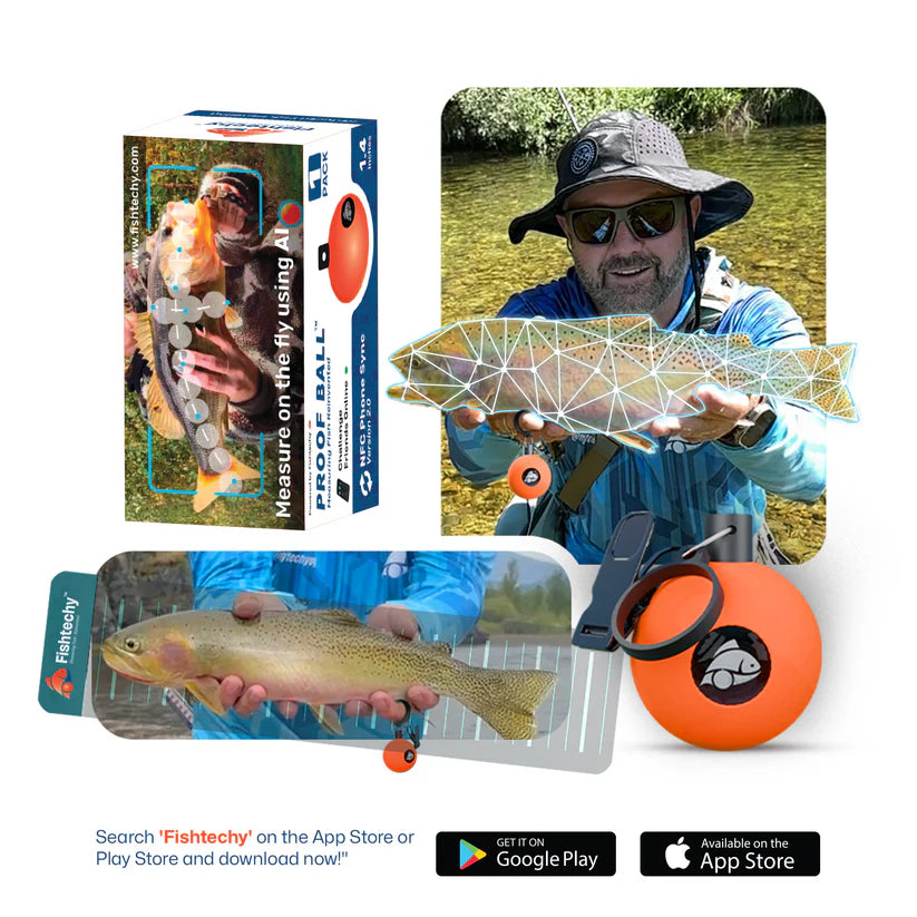 Fishtechy Proof Ball 1.4" v2 1-pk - Measuring Reinvented!