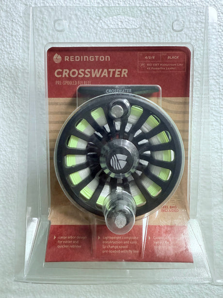 Pre-spooled Crosswater IV 4/5/6 Reel
