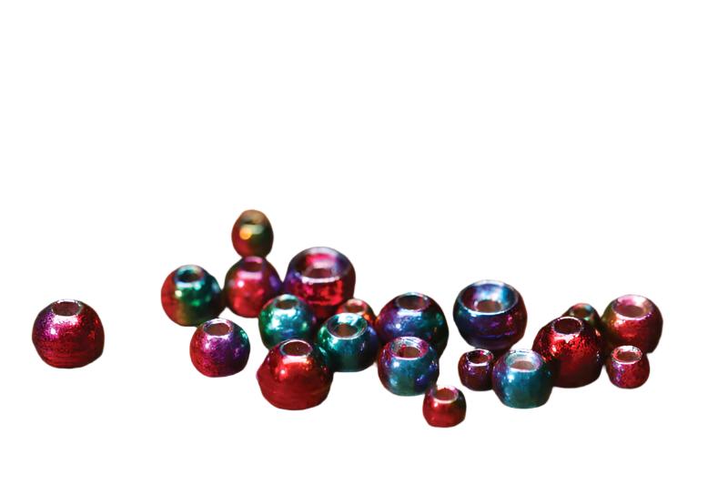 Rainbow Hued Plummeting Tungsten Beads - SALE