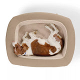 RecoveryZone® FleeceLock® Den Dog Bed