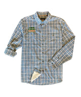 River Guide Plaid Shirts - embroidered with Cross Current - SALE