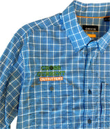 River Guide Plaid Shirts - embroidered with Cross Current - SALE