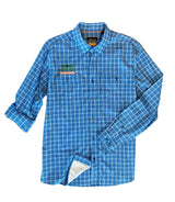 River Guide Plaid Shirts - embroidered with Cross Current - SALE