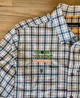 River Guide Plaid Shirts - embroidered with Cross Current - SALE