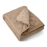 Sherpa Fleece Dog Throw Blanket