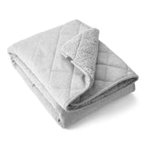 Sherpa Fleece Dog Throw Blanket