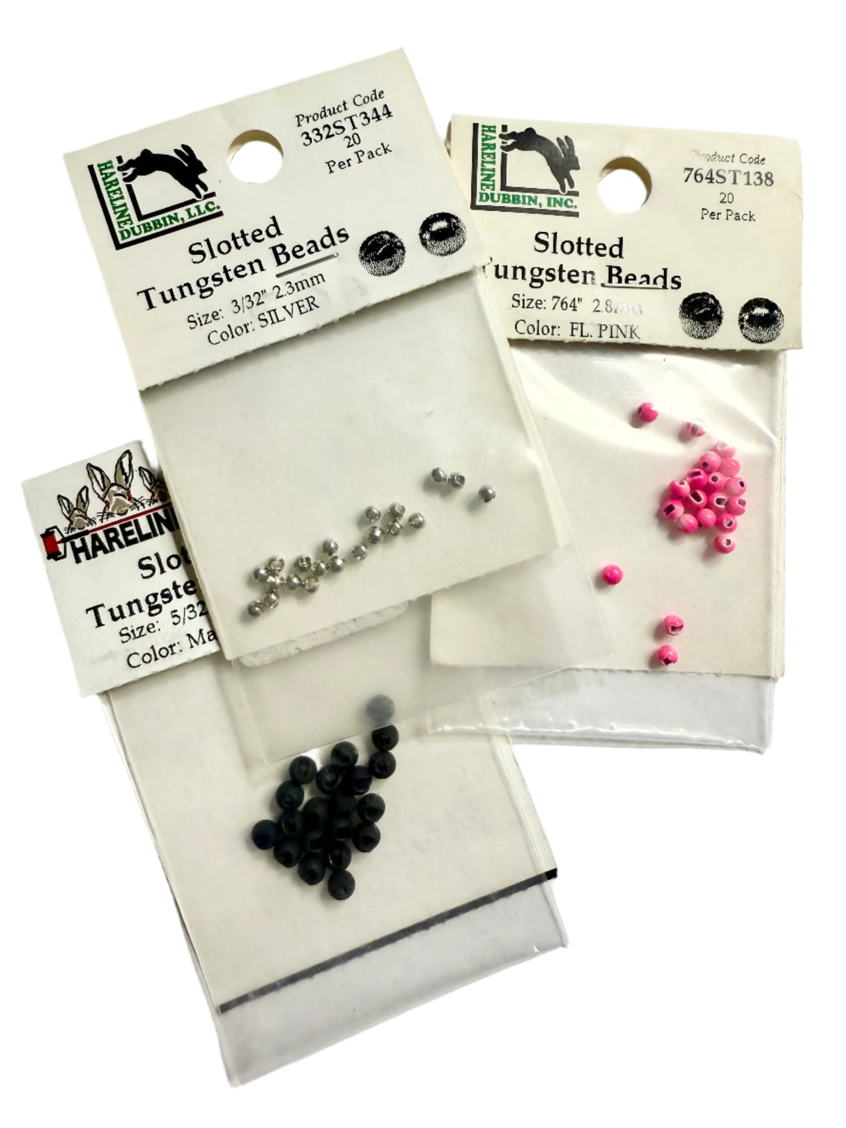 Slotted Tungsten Beads - SALE