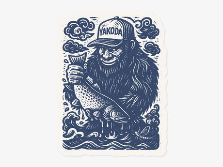 Sticker - "Squatch & Release"