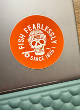 Sticker - "Fish Fearlessly"