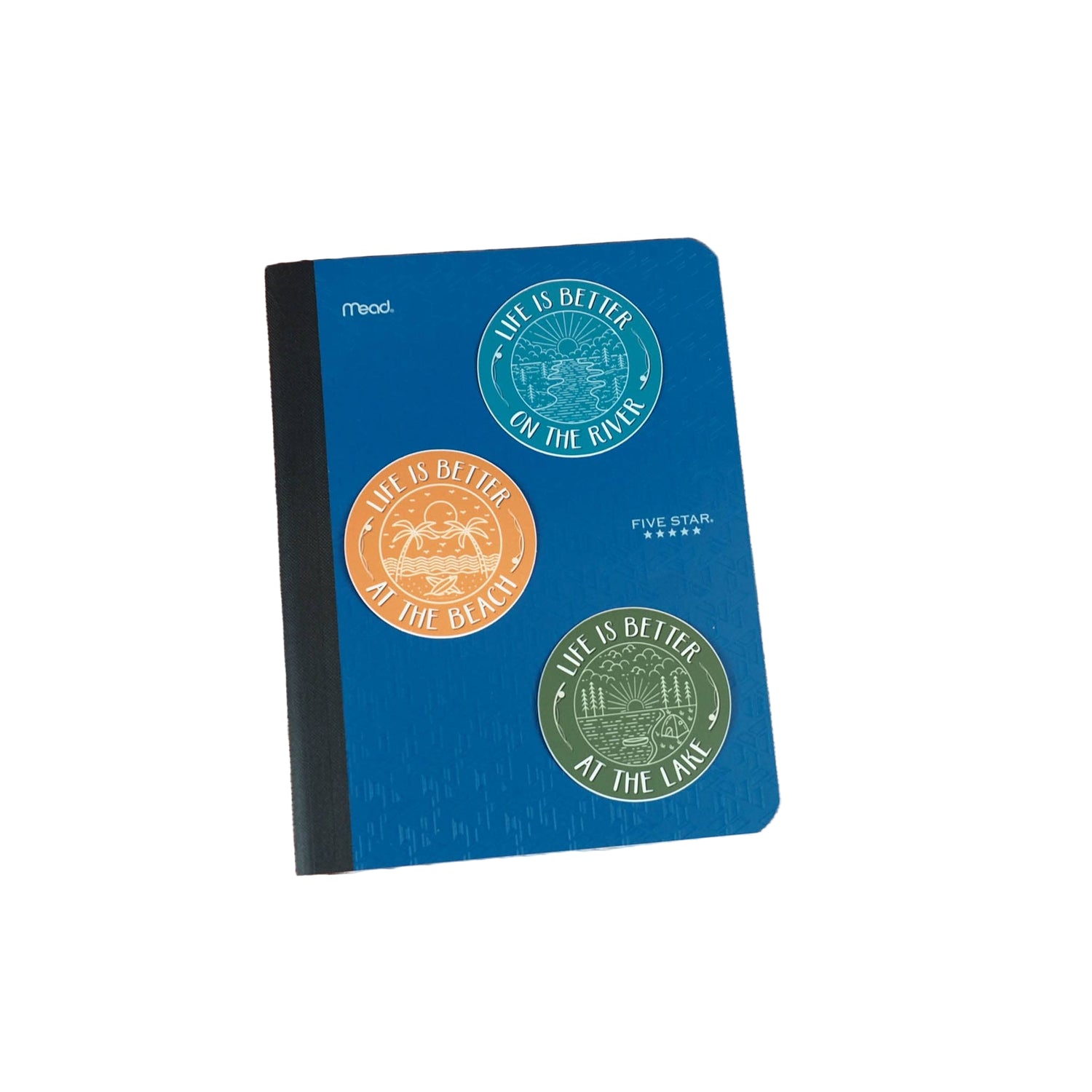 Sticker - 'Life is Better on the River'