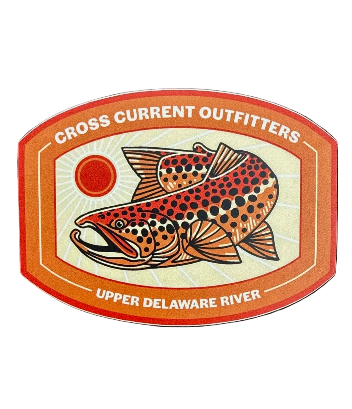 Sticker - Sun Brown Trout