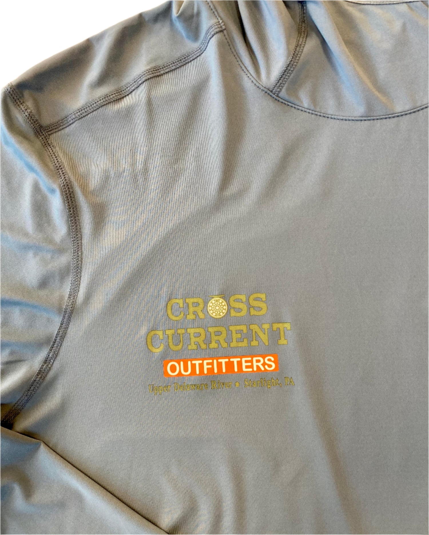 Sun Defense Long-Sleeved Hoodie - silk screened with Cross Current