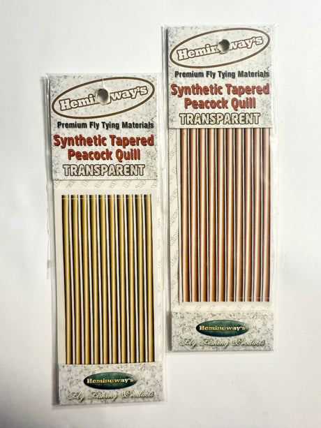 Synthetic Tapered Peacock Quill