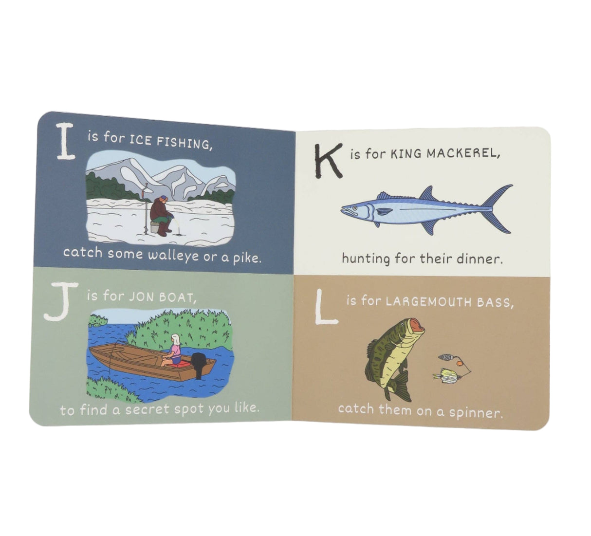 'The ABC's of Fishing' Book by Wild Adventure Books
