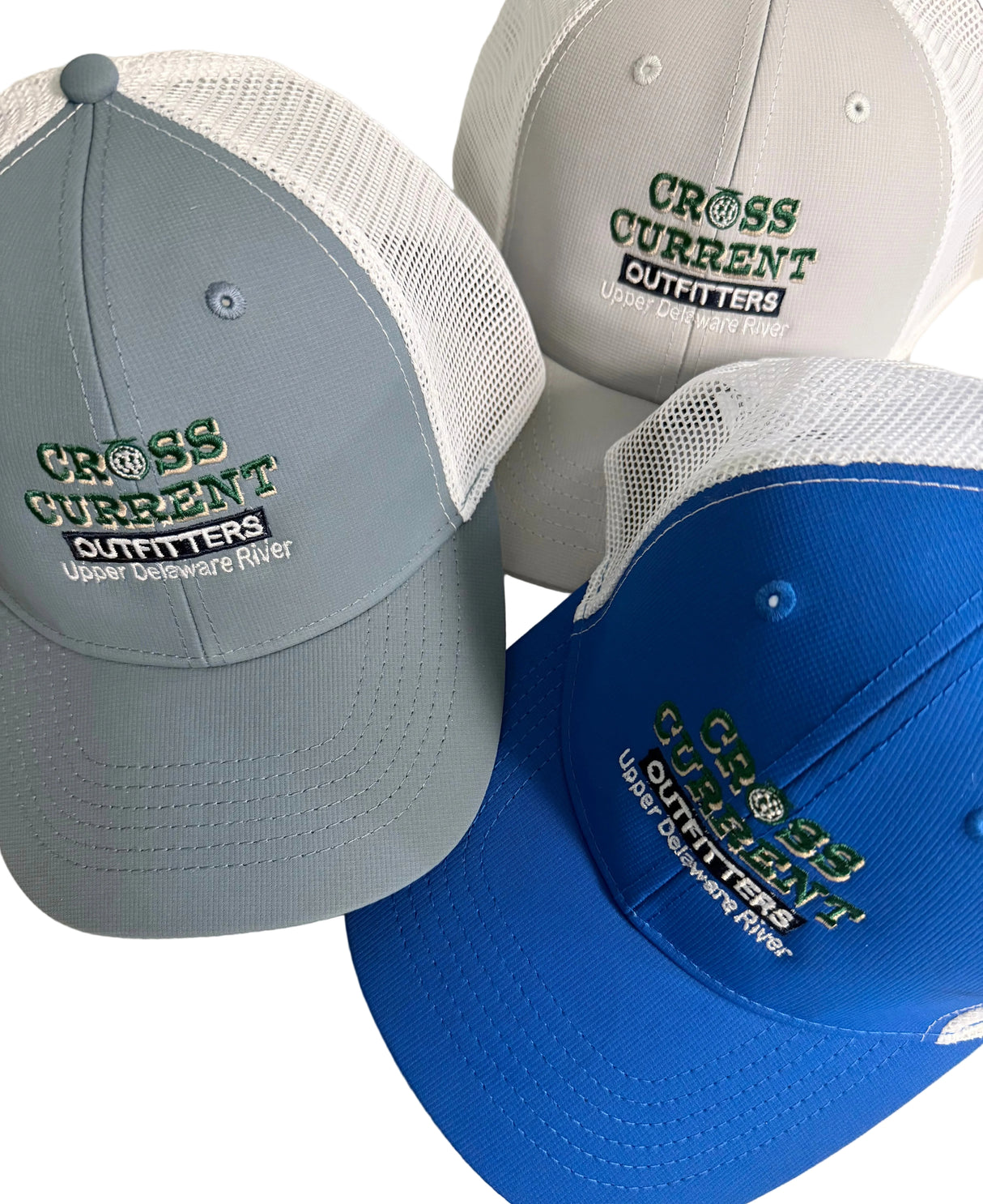 'Cross Current Outfitters' Logo Hats