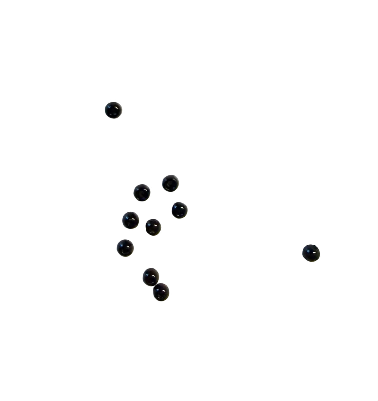 Tungsten Bomb Beads Painted - SALE