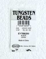 Tungsten Bomb Beads Painted - SALE